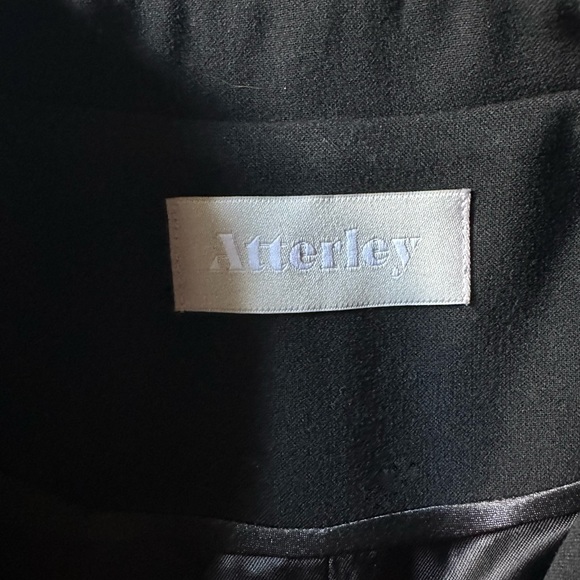 Atterley Belted Blazer, & Wide Leg Pants Black UK14 US10 - Picture 2 of 7